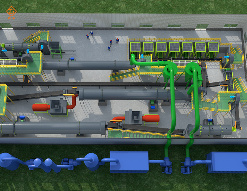 氮磷鉀復(fù)合肥生產(chǎn)線(xiàn)
